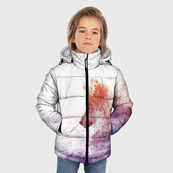 Куртка зимняя для мальчика ВОЛК D, цвет: 3D-светло-серый — фото 2