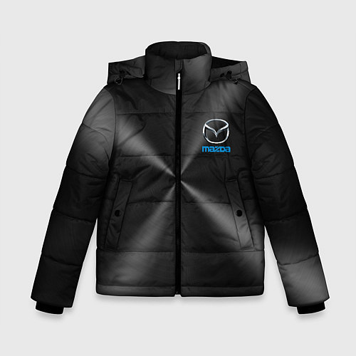 Зимняя куртка для мальчика MAZDA / 3D-Черный – фото 1