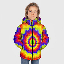 Куртка зимняя для мальчика Tie-Dye, цвет: 3D-красный — фото 2