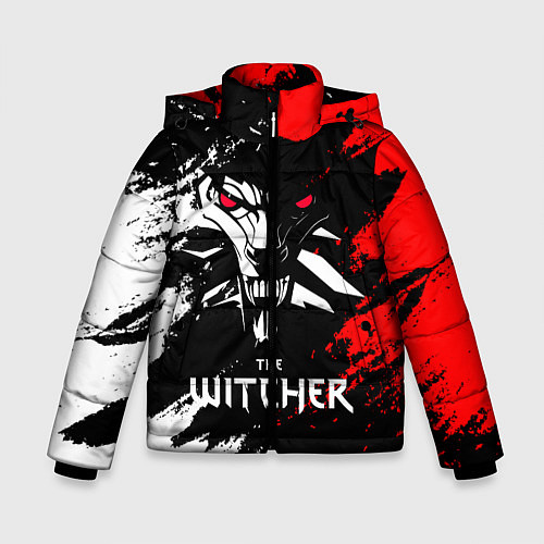 Зимняя куртка для мальчика The Witcher / 3D-Черный – фото 1