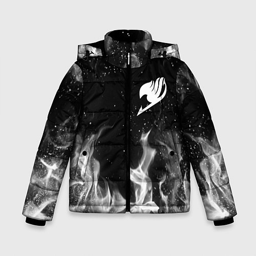 Зимняя куртка для мальчика FAIRY TAIL ХВОСТ ФЕИ / 3D-Черный – фото 1