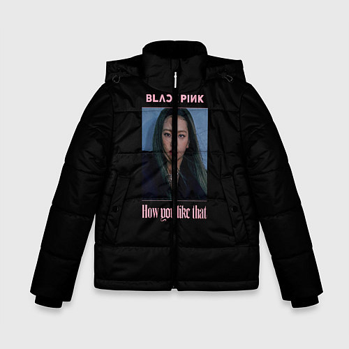 Зимняя куртка для мальчика BLACKPINK - Jisoo / 3D-Черный – фото 1