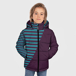 Куртка зимняя для мальчика Texture, цвет: 3D-черный — фото 2