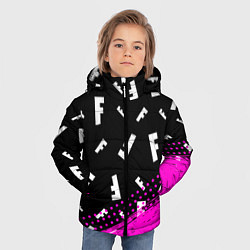 Куртка зимняя для мальчика FORTNITE ФОРТНАЙТ, цвет: 3D-светло-серый — фото 2