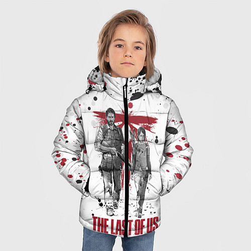 Зимняя куртка для мальчика The Last of Us / 3D-Красный – фото 3