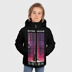 Куртка зимняя для мальчика Призрак в доспехах, цвет: 3D-светло-серый — фото 2
