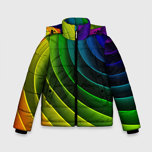 Зимняя куртка для мальчика Color 2058 / 3D-Черный – фото 1