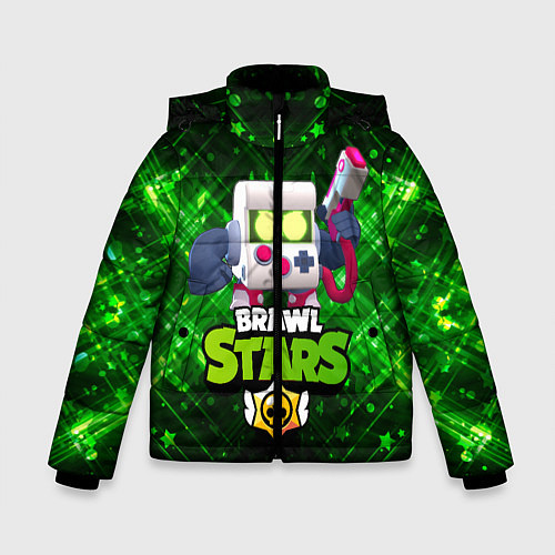 Зимняя куртка для мальчика Virus 8 bit brawl stars 8 бит / 3D-Черный – фото 1