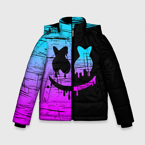 Зимняя куртка для мальчика FORTNITE MARSHMELLO / 3D-Черный – фото 1
