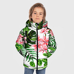 Куртка зимняя для мальчика ЛЕТО ТЕКСТУРА, цвет: 3D-красный — фото 2