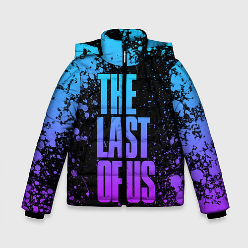 Зимняя куртка для мальчика THE LAST OF US / 3D-Черный – фото 1