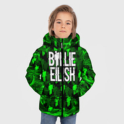 Куртка зимняя для мальчика BILLIE EILISH, цвет: 3D-черный — фото 2