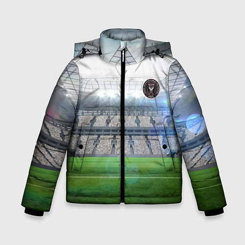 Зимняя куртка для мальчика FC INTER MIAMI / 3D-Черный – фото 1
