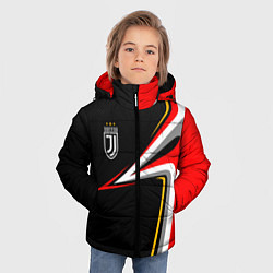 Куртка зимняя для мальчика Ювентус Униформа, цвет: 3D-черный — фото 2