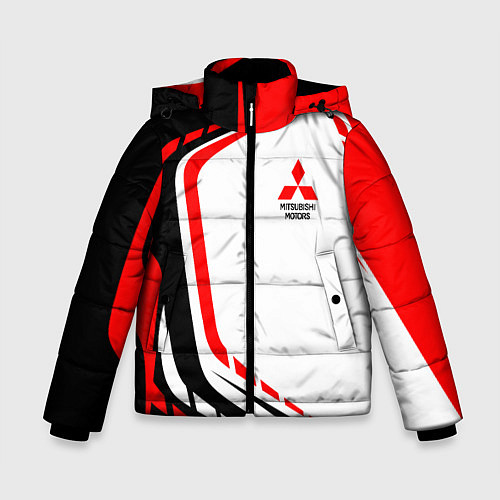 Зимняя куртка для мальчика Mitsubishi EVO Uniform / 3D-Красный – фото 1