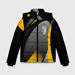 Куртка зимняя для мальчика Juventus Uniform, цвет: 3D-красный