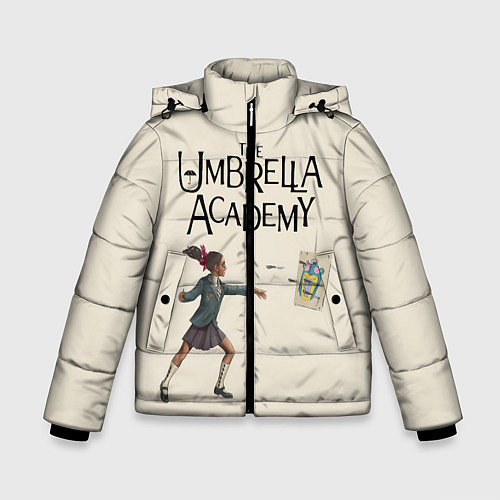 Зимняя куртка для мальчика The umbrella academy / 3D-Черный – фото 1