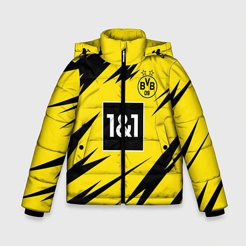 Зимняя куртка для мальчика HAALAND Borussia Dortmund / 3D-Красный – фото 1