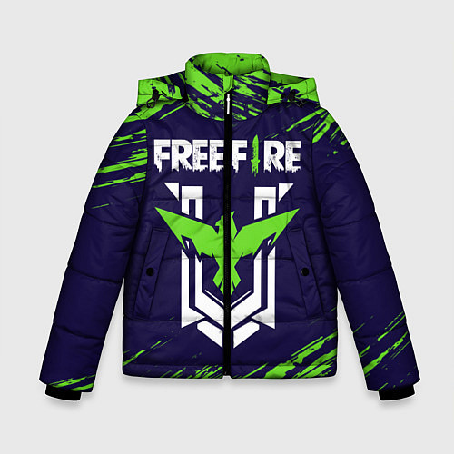 Зимняя куртка для мальчика FREE FIRE ФРИ ФАЕР / 3D-Черный – фото 1