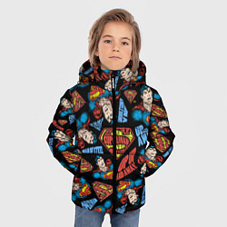Куртка зимняя для мальчика Up up and away, цвет: 3D-светло-серый — фото 2