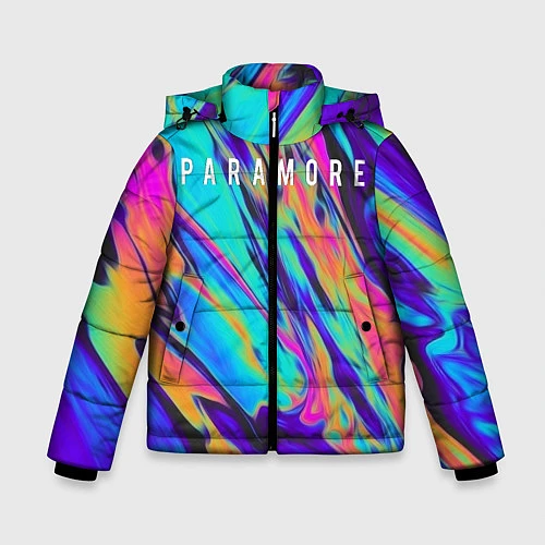 Зимняя куртка для мальчика PARAMORE / 3D-Черный – фото 1