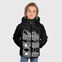 Куртка зимняя для мальчика МП OKO, цвет: 3D-черный — фото 2