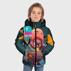 Куртка зимняя для мальчика Fall Guys Gordon Freeman, цвет: 3D-светло-серый — фото 2