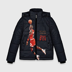 Куртка зимняя для мальчика MICHAEL JORDAN, цвет: 3D-черный