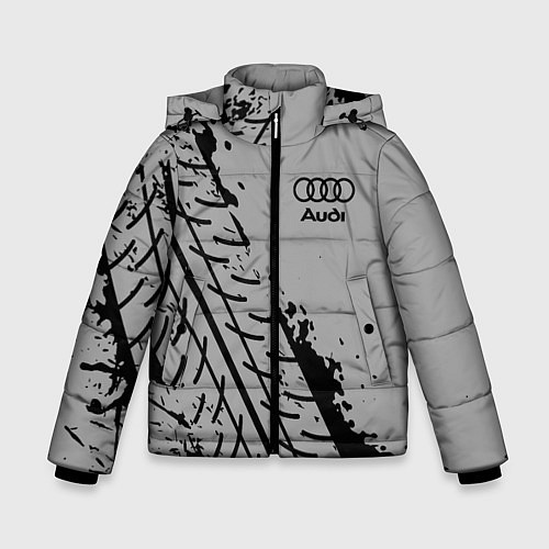 Зимняя куртка для мальчика AUDI АУДИ / 3D-Черный – фото 1