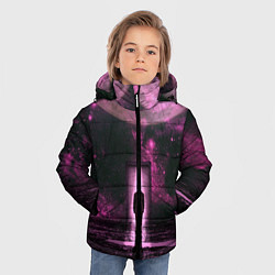 Куртка зимняя для мальчика Teleport, цвет: 3D-черный — фото 2