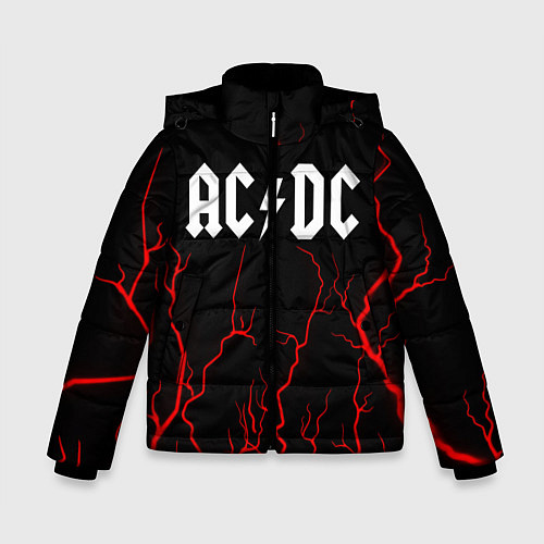 Зимняя куртка для мальчика AC DС / 3D-Черный – фото 1