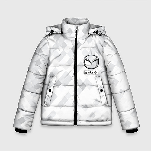 Зимняя куртка для мальчика MAZDA / 3D-Черный – фото 1