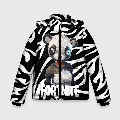 Зимняя куртка для мальчика Fortnite Panda / 3D-Черный – фото 1