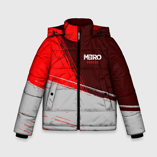 Зимняя куртка для мальчика METRO EXODUS МЕТРО ИСХОД / 3D-Черный – фото 1