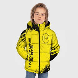 Куртка зимняя для мальчика TWENTY ONE PILOTS 21 PILOTS, цвет: 3D-черный — фото 2