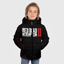 Куртка зимняя для мальчика RED DEAD REDEMPTION 2, цвет: 3D-черный — фото 2