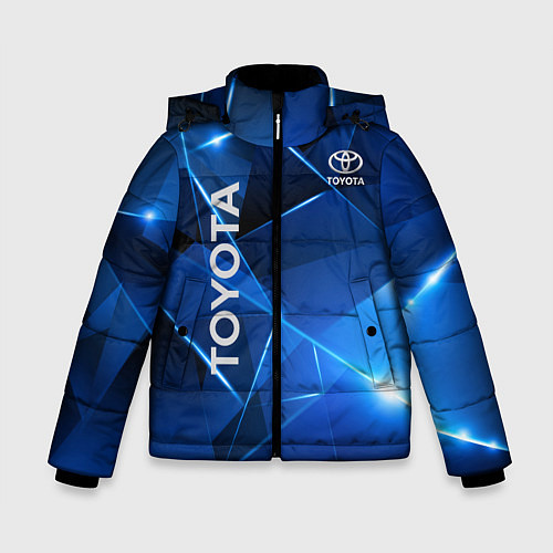 Зимняя куртка для мальчика Toyota / 3D-Черный – фото 1