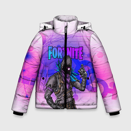 Зимняя куртка для мальчика FORTNITE CROW / 3D-Черный – фото 1