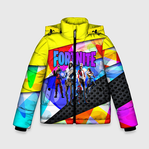 Зимняя куртка для мальчика FORTNITE NEW SEASON 2020 / 3D-Черный – фото 1