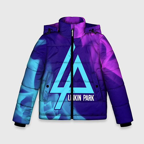 Зимняя куртка для мальчика LINKIN PARK ЛИНКИН ПАРК / 3D-Черный – фото 1