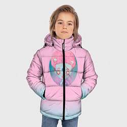 Куртка зимняя для мальчика Фея, цвет: 3D-черный — фото 2