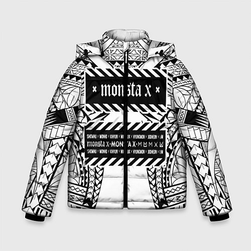 Зимняя куртка для мальчика Monsta X / 3D-Черный – фото 1
