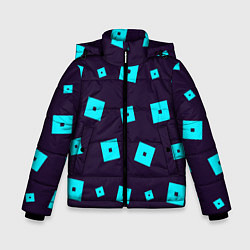 Куртка зимняя для мальчика ROBLOX РОБЛОКС, цвет: 3D-черный