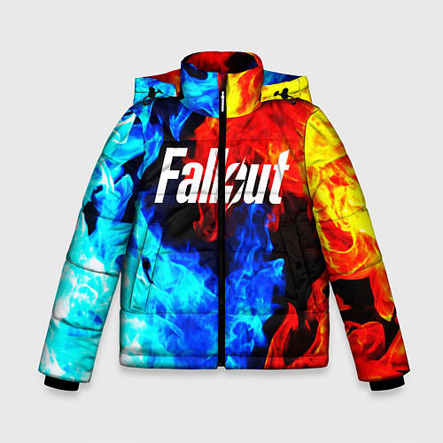 Зимняя куртка для мальчика FALLOUT ФЭЛЛАУТ / 3D-Черный – фото 1