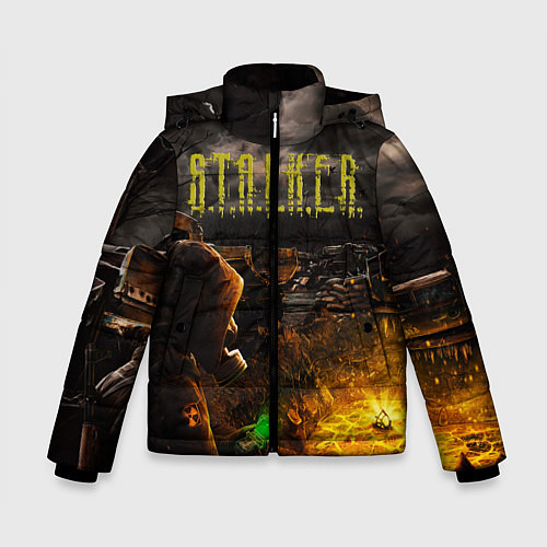 Зимняя куртка для мальчика Stalker 2 / 3D-Черный – фото 1