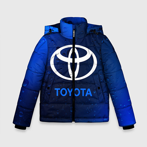 Зимняя куртка для мальчика TOYOTA ТОЙОТА / 3D-Черный – фото 1