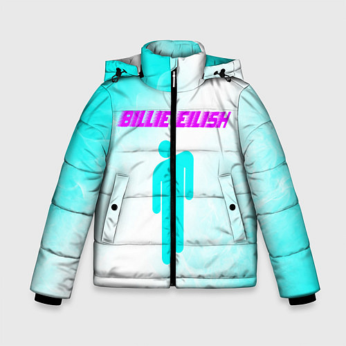 Зимняя куртка для мальчика BILLIE EILISH БИЛЛИ АЙЛИШ / 3D-Черный – фото 1