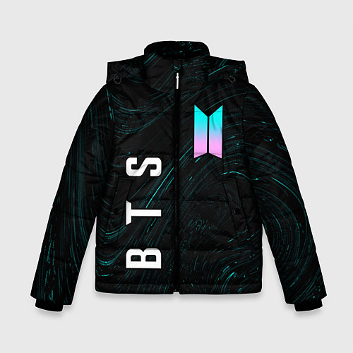 Зимняя куртка для мальчика BTS БТС / 3D-Черный – фото 1