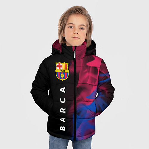 Зимняя куртка для мальчика BARCELONA БАРСЕЛОНА / 3D-Красный – фото 3