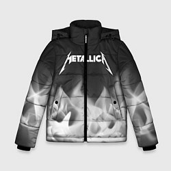 Куртка зимняя для мальчика METALLICA МЕТАЛЛИКА, цвет: 3D-черный